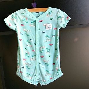 Carter's 12m Beach Bums Romper